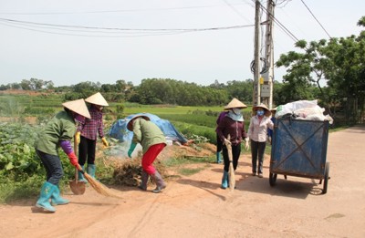 Bắc Giang: 100% số xã có tổ, đội, HTX môi trường